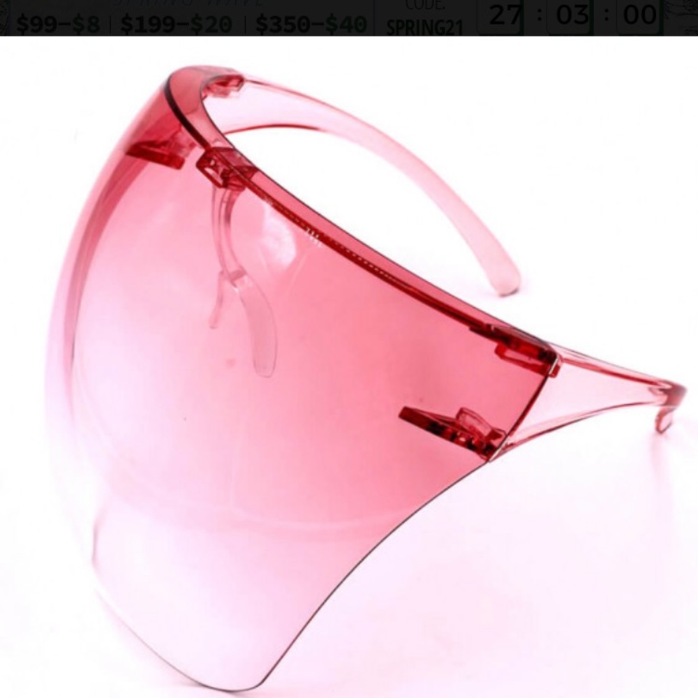 Sunglasses pink and black